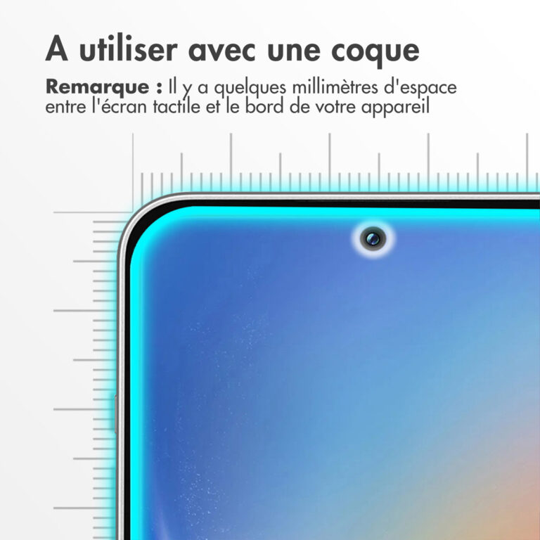 Accezz Gehard Glas Screenprotector 2-pack Samsung Galaxy A35 / A55 - Afbeelding 9