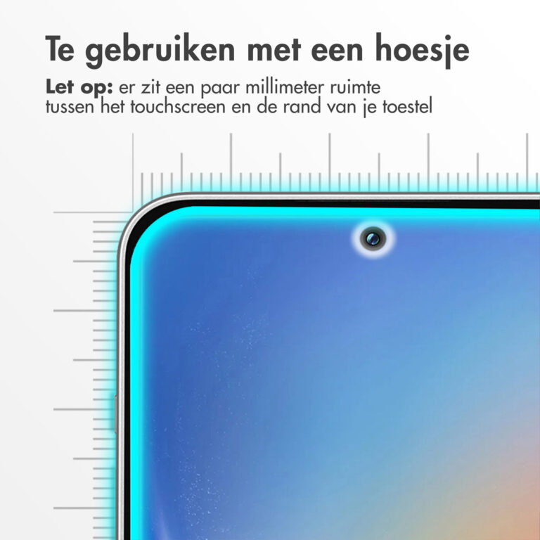 Accezz Gehard Glas Screenprotector 2-pack Samsung Galaxy A35 / A55 - Afbeelding 6