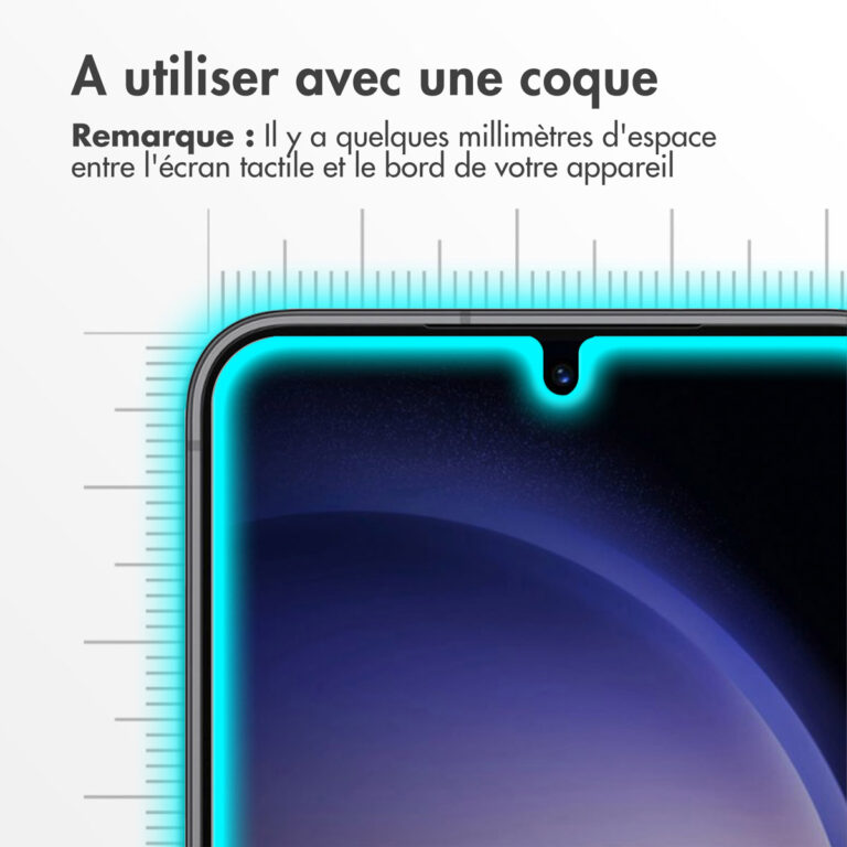 Accezz Gehard Glas Screenprotector 2-pack Samsung Galaxy S22 / S23 - Afbeelding 9