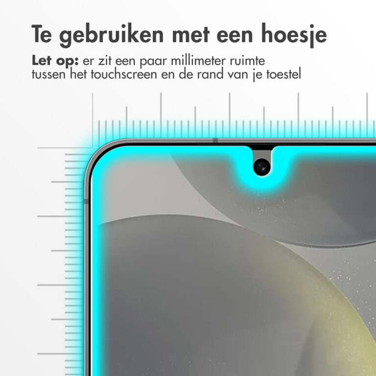 Accezz Gehard Glas Screenprotector 2-pack Samsung Galaxy S24 / S25 - Afbeelding 6