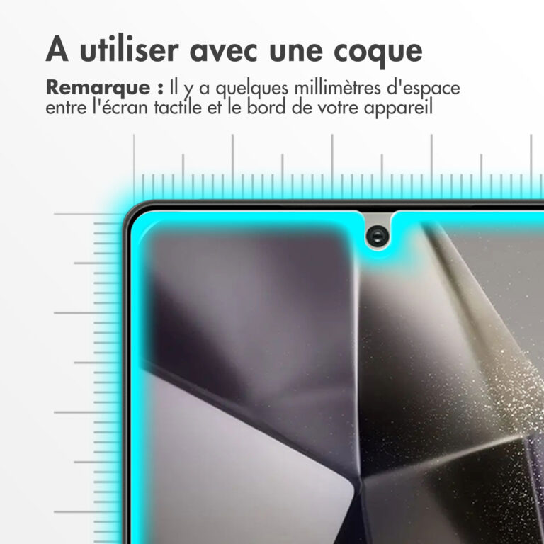 Accezz Gehard Glas Screenprotector 2-pack Samsung Galaxy S25 Ultra - Afbeelding 9