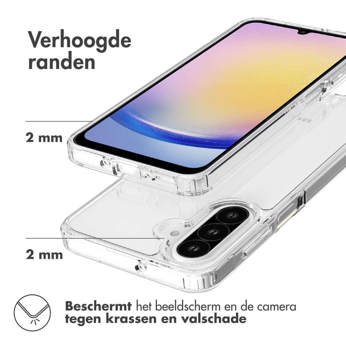 Accezz Xtreme Impact Backcover Samsung Galaxy A26 - Transparant - Afbeelding 7