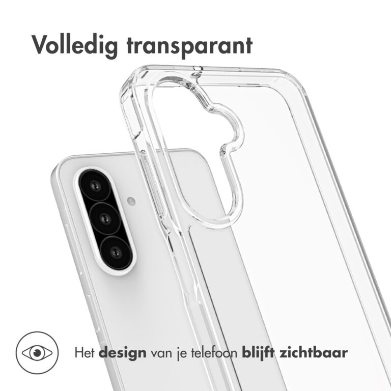Accezz Xtreme Impact Backcover Samsung Galaxy A26 - Transparant - Afbeelding 7