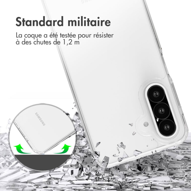 Accezz Xtreme Impact Backcover Samsung Galaxy A26 - Transparant - Afbeelding 10