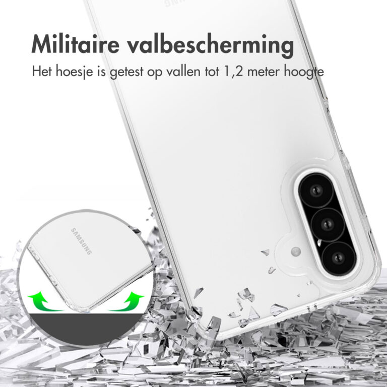 Accezz Xtreme Impact Backcover Samsung Galaxy A26 - Transparant - Afbeelding 5