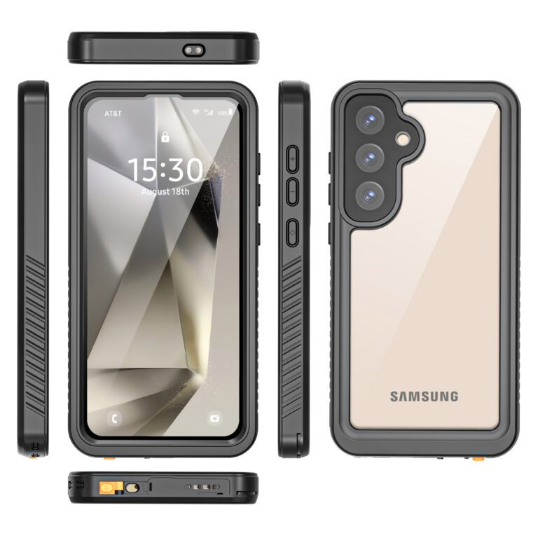Redpepper Dot Plus Waterproof Backcover Samsung Galaxy S25 Plus - Zwart - Afbeelding 5