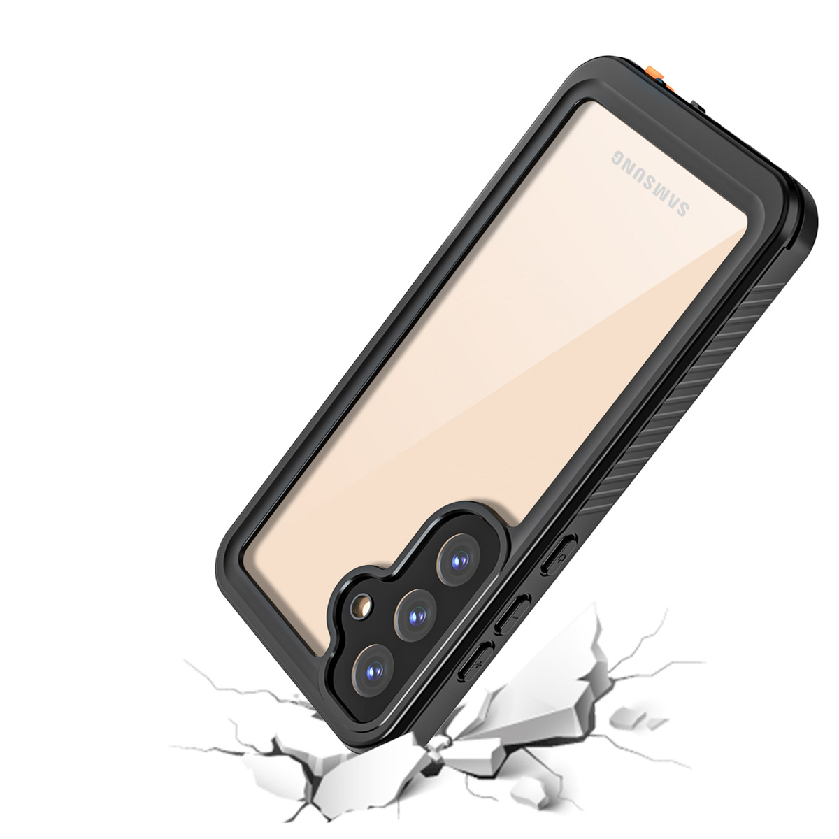 Redpepper Dot Plus Waterproof Backcover Samsung Galaxy S25 Plus – Zwart
