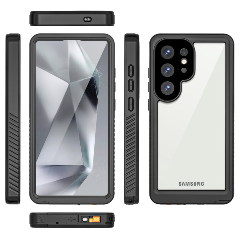 Redpepper Dot Plus Waterproof Backcover Samsung Galaxy S25 Ultra - Zwart - Afbeelding 4