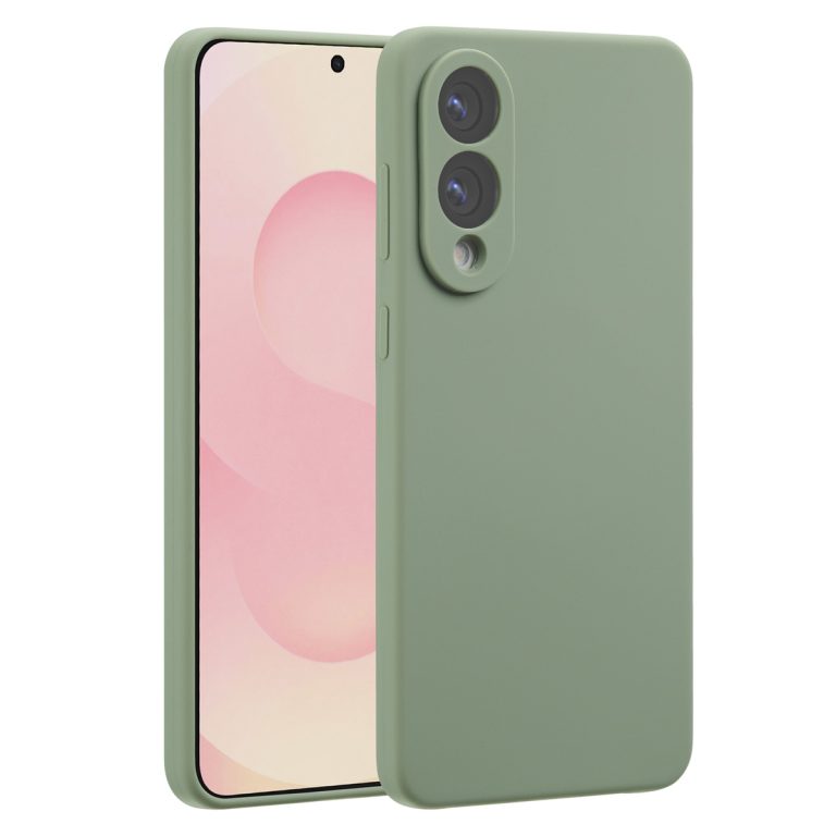 Accezz Liquid Silicone Backcover met MagSafe Samsung Galaxy S25 Edge - Cooper Green - Afbeelding 10