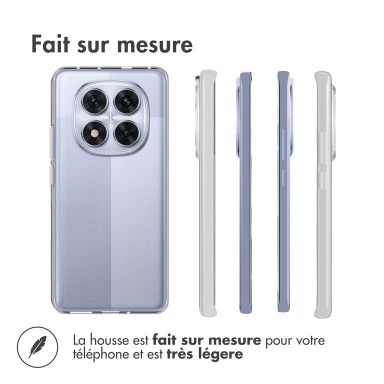 Accezz Clear Backcover Xiaomi Redmi Note 14 Pro (5G) - Transparant - Afbeelding 7