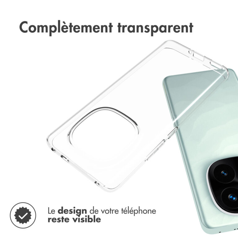 Accezz Clear Backcover Xiaomi Redmi Note 14 Pro Plus (5G) - Transparant - Afbeelding 9