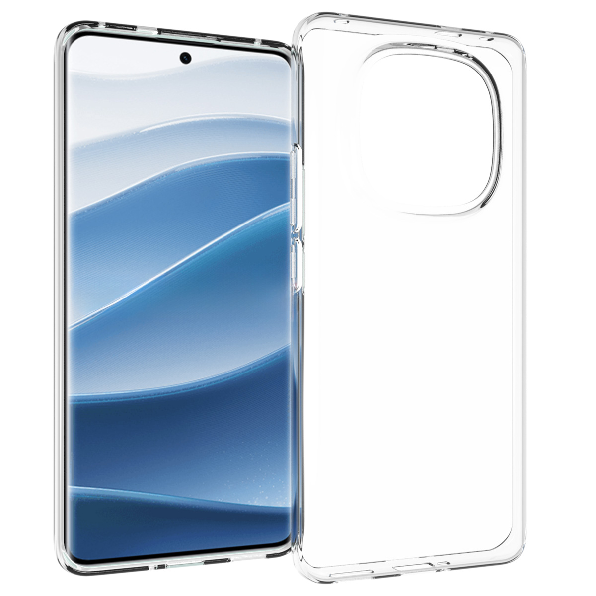 Accezz Clear Backcover Xiaomi Redmi Note 14 Pro Plus (5G) - Transparant - Afbeelding 3