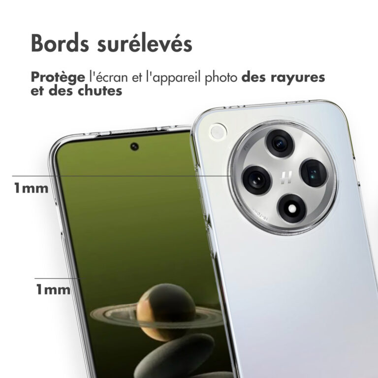 Accezz Clear Backcover Oppo Find X8 - Transparant - Afbeelding 8