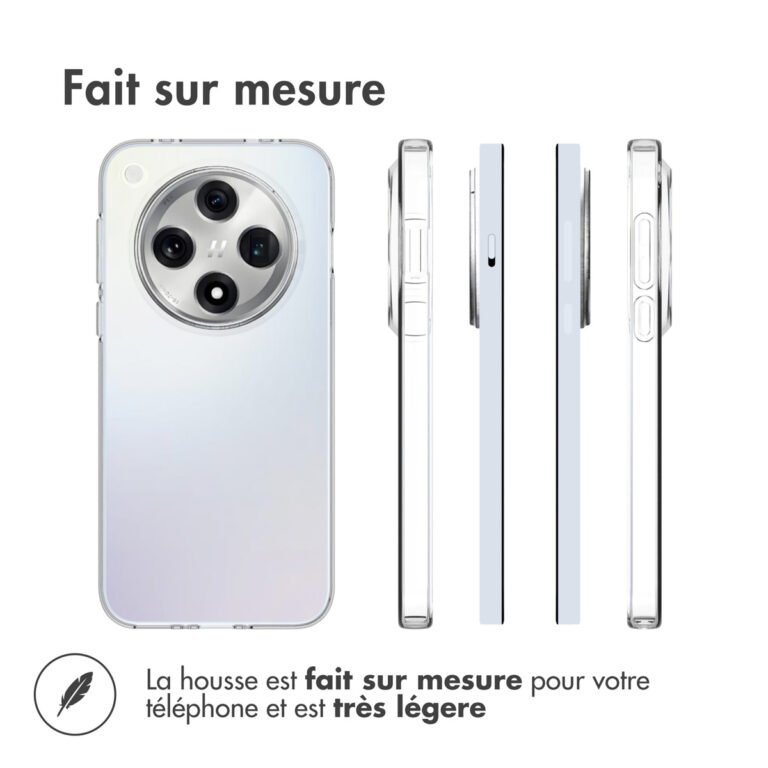Accezz Clear Backcover Oppo Find X8 - Transparant - Afbeelding 7