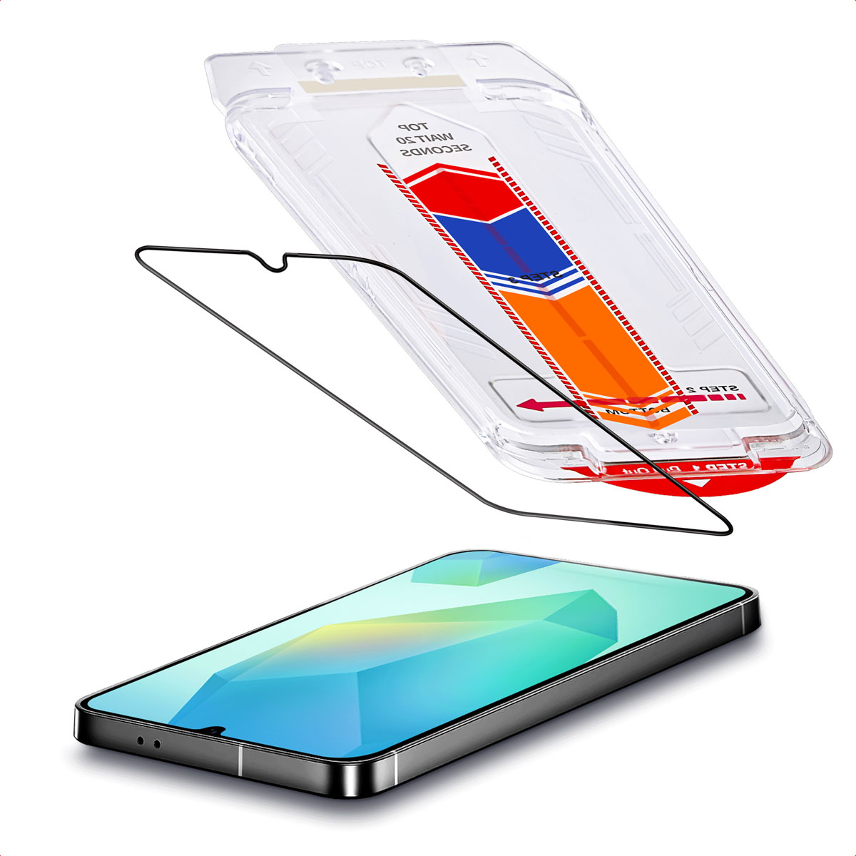 Accezz Gehard Glas Screenprotector + Applicator Samsung Galaxy A16 (4G/5G) / A17 (5G) - Afbeelding 3
