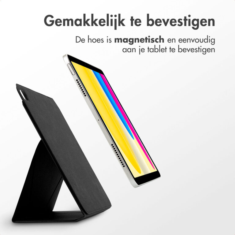 Accezz High Stand tablet case Apple iPad 11 (2025) 11 inch / iPad 10 (2022) 10.9 inch - Zwart - Afbeelding 8