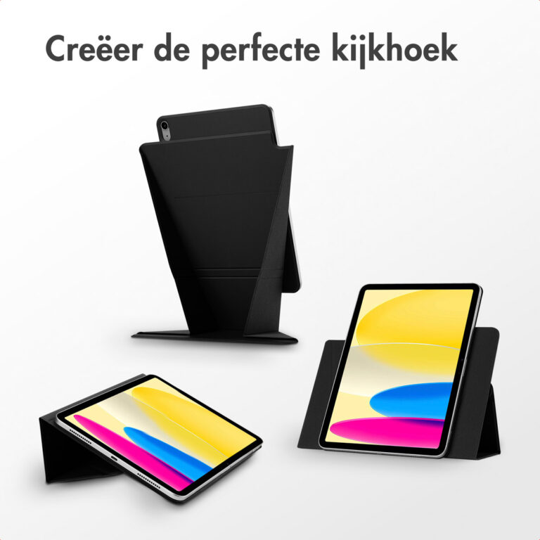 Accezz High Stand tablet case Apple iPad 11 (2025) 11 inch / iPad 10 (2022) 10.9 inch - Zwart - Afbeelding 5