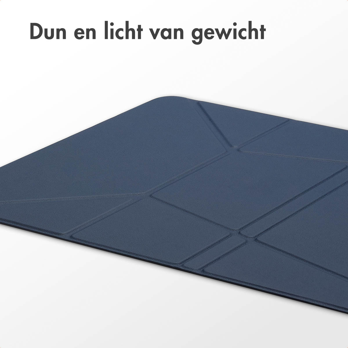 Accezz High Stand tablet case Apple iPad 11 (2025) 11 inch A16 / iPad 10 (2022) 10.9 inch - Donkerblauw - Afbeelding 3