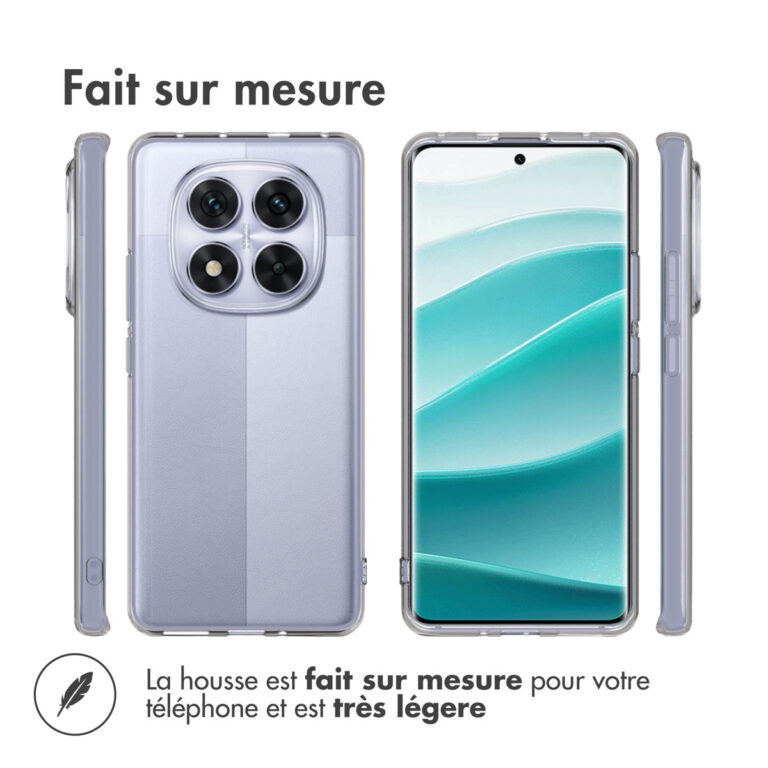 Accezz Clear Backcover Xiaomi Redmi Note 14 Pro (4G) - Transparant - Afbeelding 7