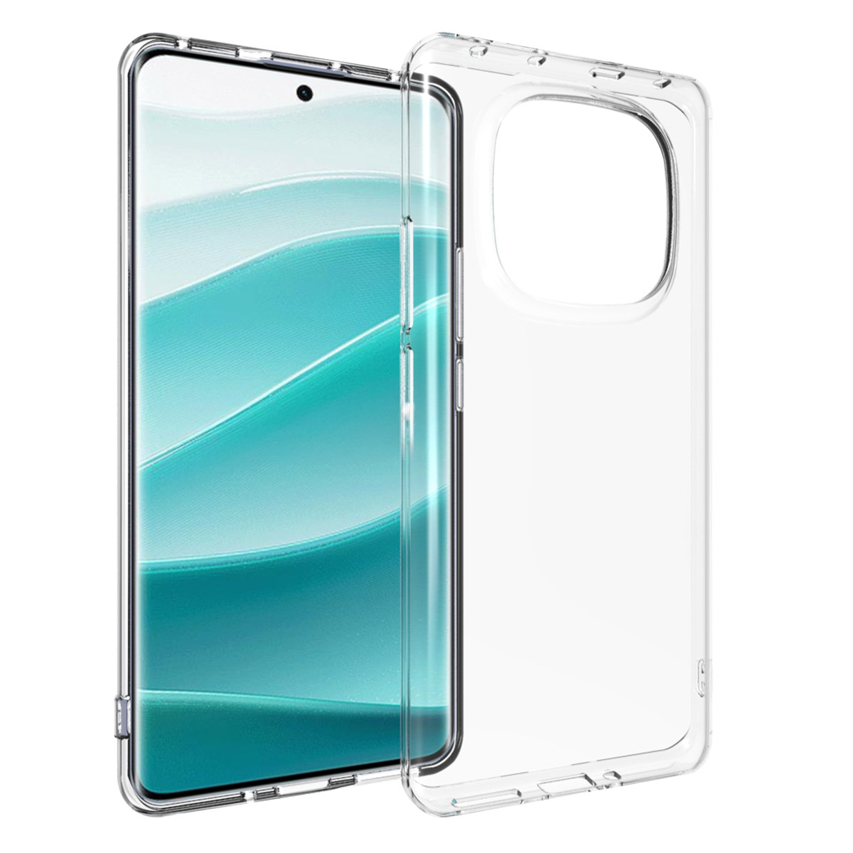 Accezz Clear Backcover Xiaomi Redmi Note 14 Pro (4G) - Transparant - Afbeelding 3