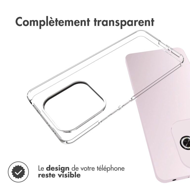 Accezz Clear Backcover Xiaomi Redmi Note 14 (4G) - Transparant - Afbeelding 9