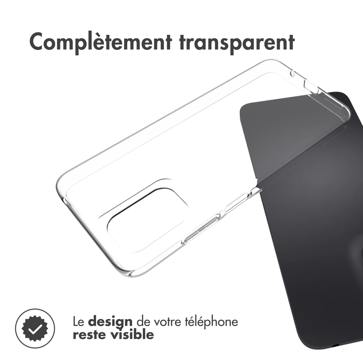 Accezz Clear Backcover Motorola Moto G05 / E15 - Transparant - Afbeelding 5