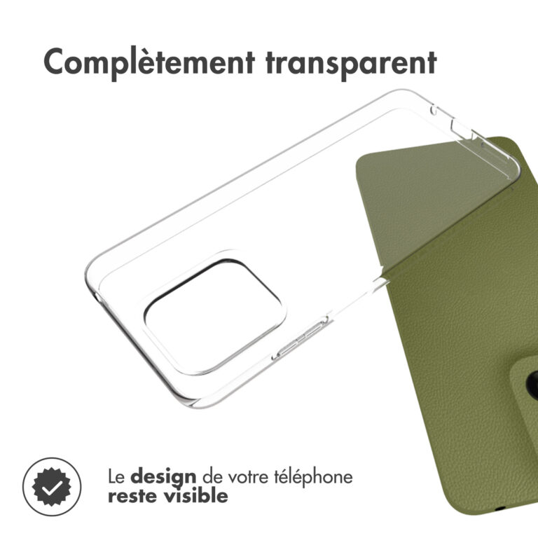 Accezz Clear Backcover Motorola Moto G15 / G15 Power - Transparant - Afbeelding 9