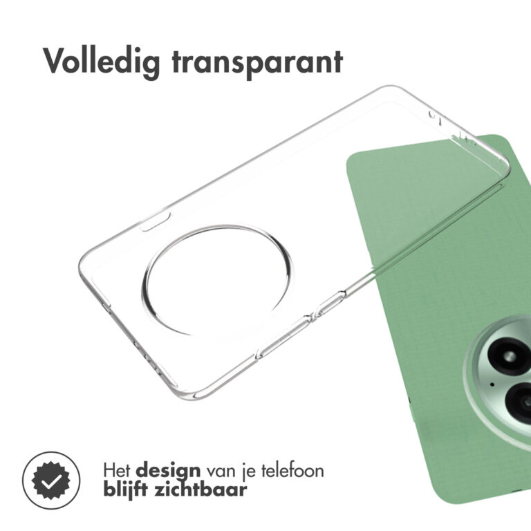 Accezz Clear Backcover OnePlus 13R - Transparant - Afbeelding 5