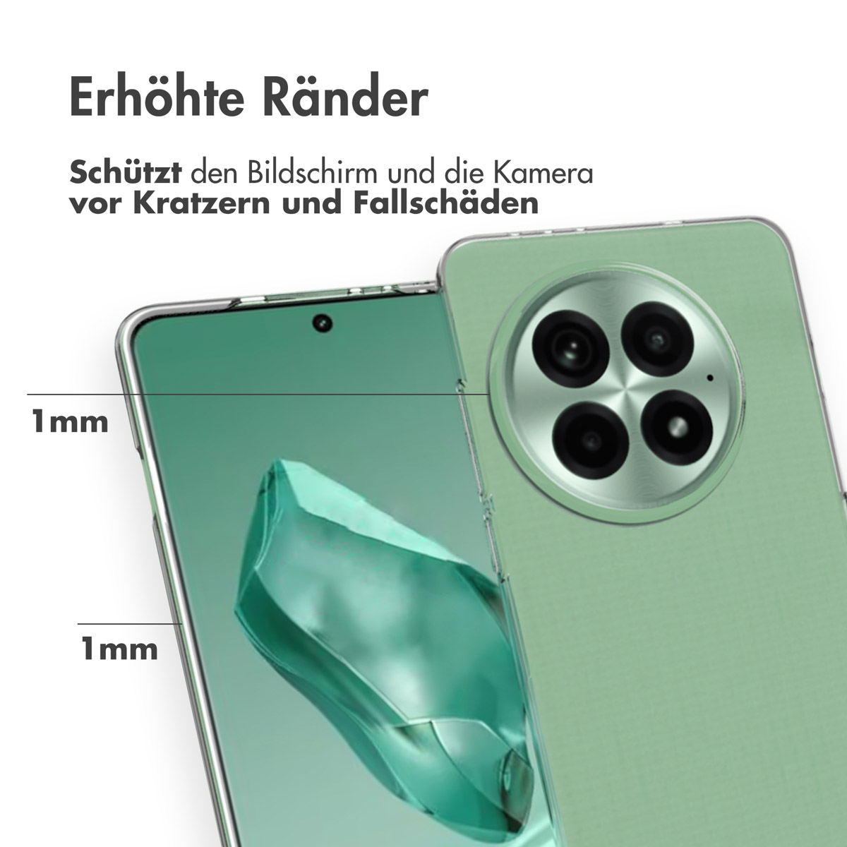 Accezz Clear Backcover OnePlus 13R - Transparant - Afbeelding 7