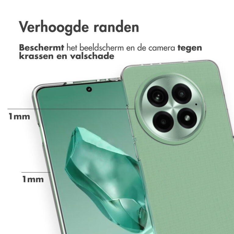 Accezz Clear Backcover OnePlus 13R - Transparant - Afbeelding 4