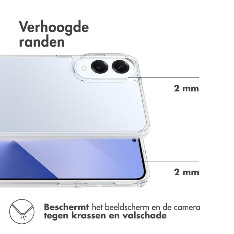 Accezz Xtreme Impact Backcover Samsung Galaxy S25 Edge - Transparant - Afbeelding 8