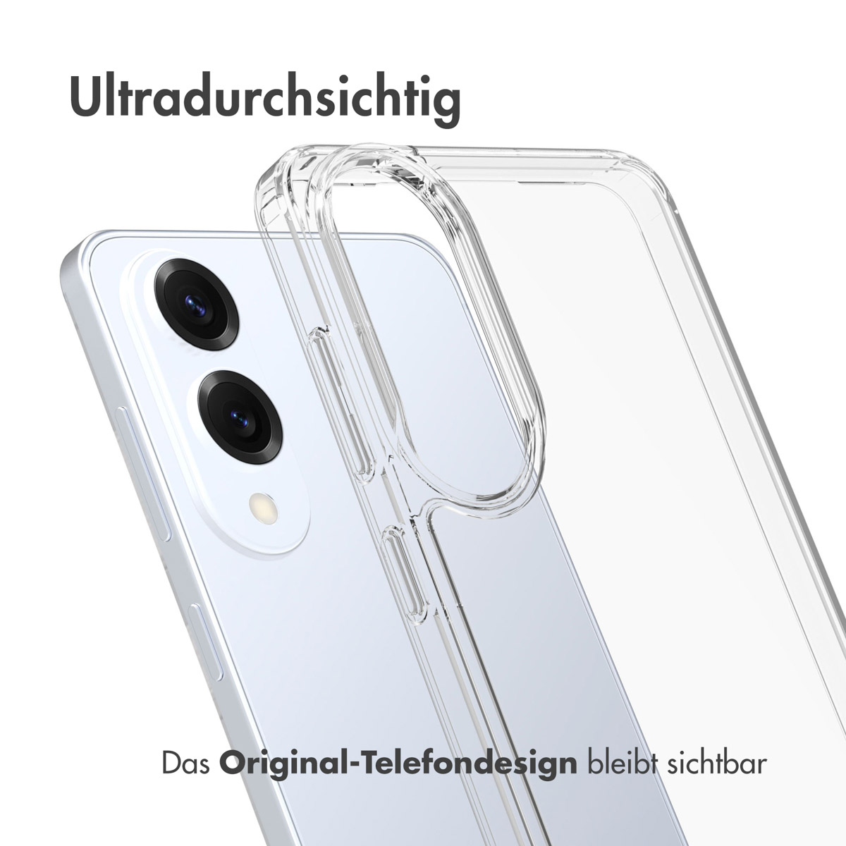 Accezz Xtreme Impact Backcover Samsung Galaxy S25 Edge - Transparant - Afbeelding 10