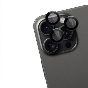 imoshion 2 Pack Camera lens protector Apple iPhone 15 Pro / 15 Pro Max - Black Titanium