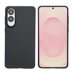 Accezz Color Backcover Samsung Galaxy S25 Edge - Zwart