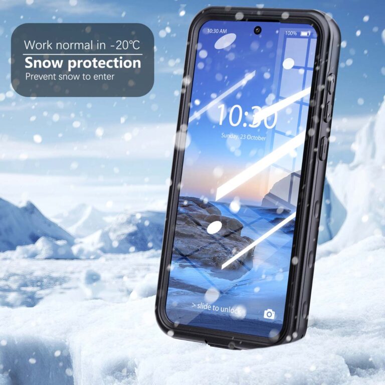 Redpepper Dot Plus Waterproof Backcover Samsung Galaxy A36 - Zwart - Afbeelding 2