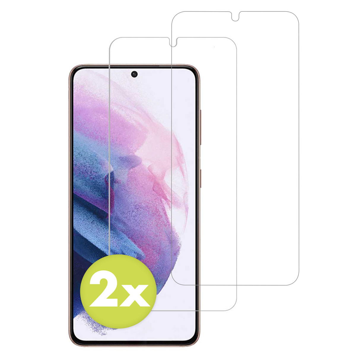 Accezz Gehard Glas Screenprotector 2-pack Samsung Galaxy S22 Plus / S23 Plus