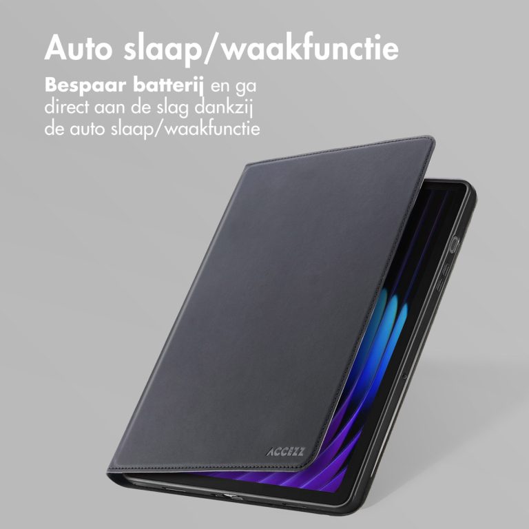 Accezz Classic Tablet Case Xiaomi Pad 7 / 7 Pro - Zwart - Afbeelding 8