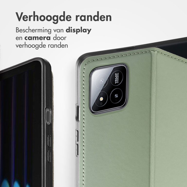 Accezz Classic Tablet Case Xiaomi Pad 7 / 7 Pro - Groen - Afbeelding 9