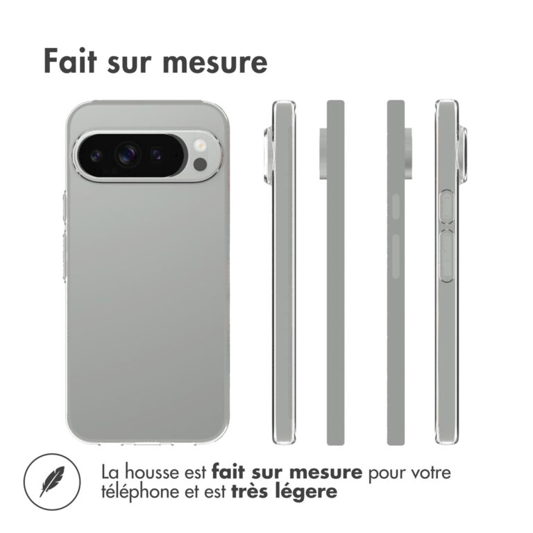 Accezz Clear Backcover Google Pixel 10 Pro XL - Transparant - Afbeelding 6