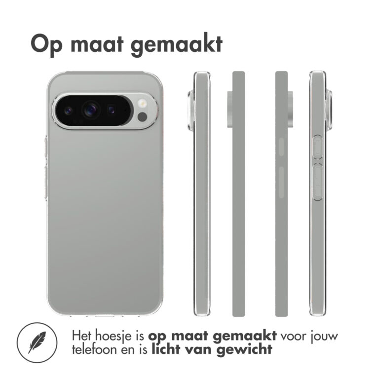 Accezz Clear Backcover Google Pixel 10 Pro XL - Transparant - Afbeelding 2
