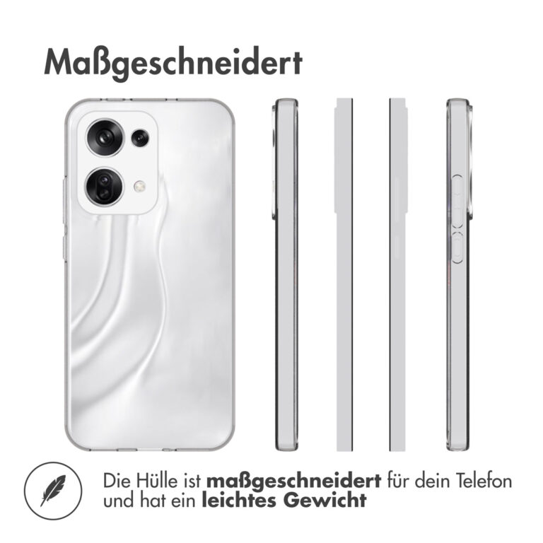 Accezz Clear Backcover Oppo Reno 13 - Transparant - Afbeelding 8