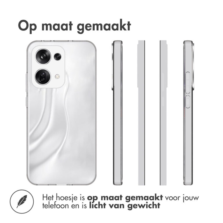 Accezz Clear Backcover Oppo Reno 13 - Transparant - Afbeelding 2