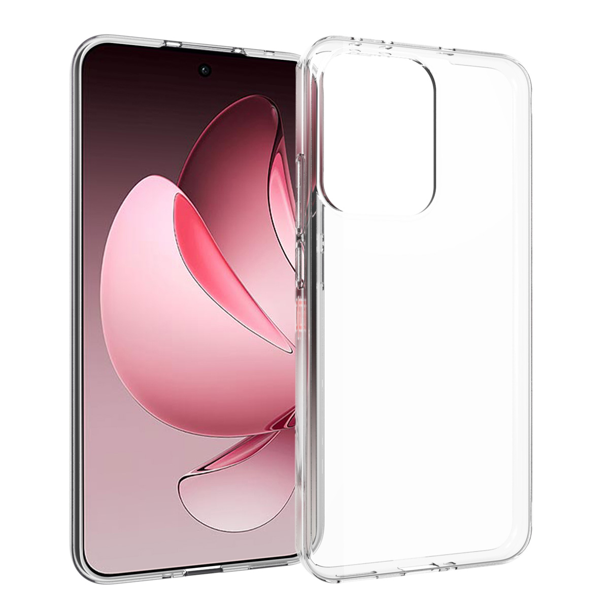 Accezz Clear Backcover Oppo Reno 13 Pro - Transparant - Afbeelding 3