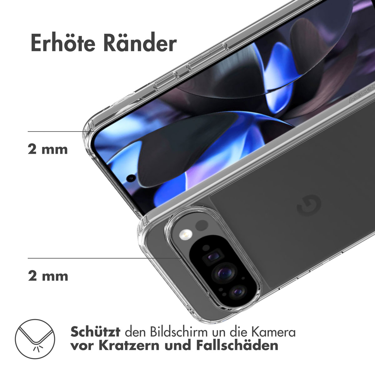 Accezz Xtreme Impact Backcover Google Pixel 10 Pro XL - Transparant - Afbeelding 7