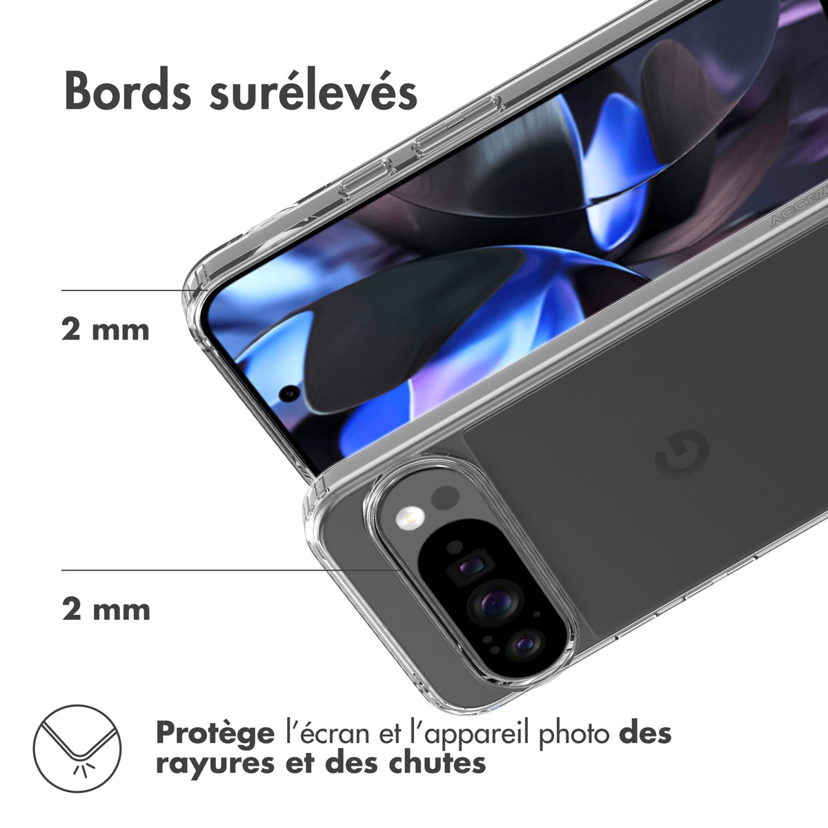 Accezz Xtreme Impact Backcover Google Pixel 10 Pro XL - Transparant - Afbeelding 8