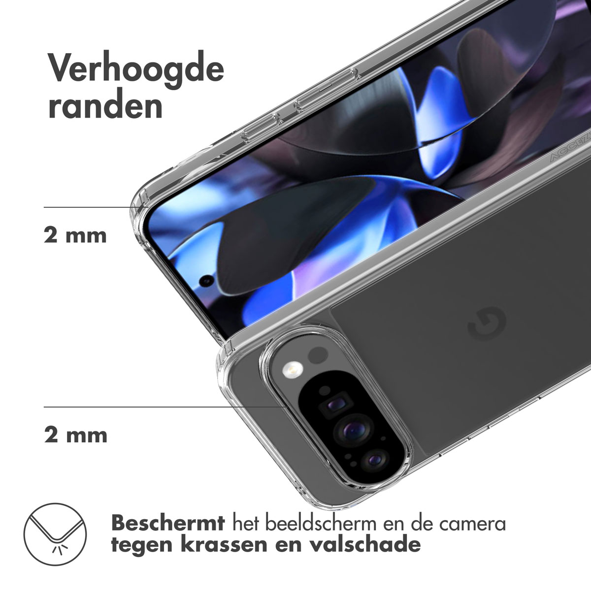 Accezz Xtreme Impact Backcover Google Pixel 10 Pro XL - Transparant - Afbeelding 9
