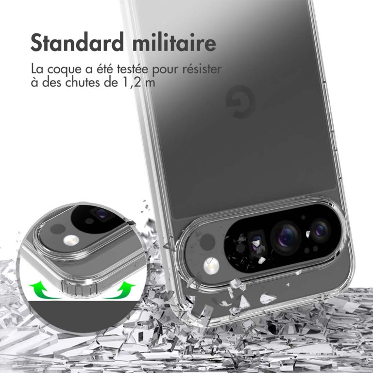 Accezz Xtreme Impact Backcover Google Pixel 10 Pro XL - Transparant - Afbeelding 10