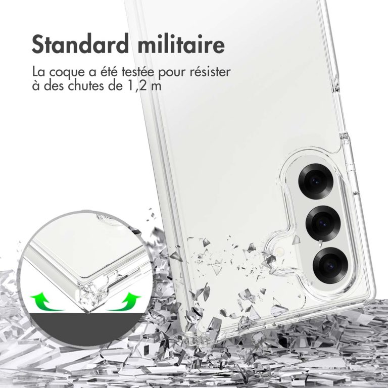 Accezz Xtreme Impact Backcover Samsung Galaxy Z Fold 7 - Transparant - Afbeelding 10