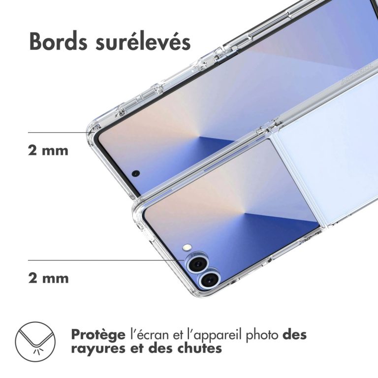 Accezz Xtreme Impact Backcover Samsung Galaxy Z Flip 7 - Transparant - Afbeelding 8