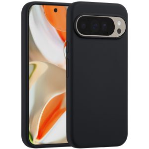 Accezz Liquid Silicone Backcover Google Pixel 10 Pro XL - Zwart